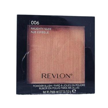 Imagem de Blush Natural Revlon Powder Nauty Nude 5g, Nude, Compacto