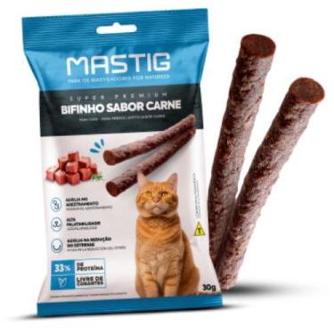 Imagem de Bifinho Mastig para Gatos Sabor Carne 30g