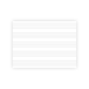 Imagem de Adesivo Quadro Branco Pautado Pauta Musical 60 Cm X 44 Cm