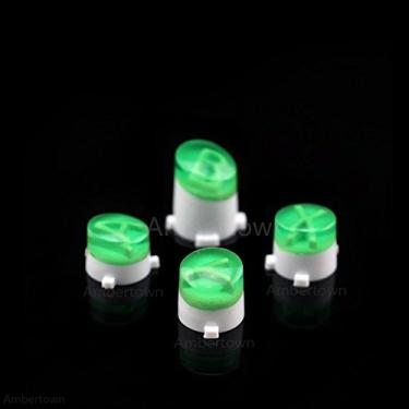 Imagem de Botão de bala ABXY Mod Kit alavancas Joystick para Xbox One S Slim Elite Control Substituição, Clear Green
