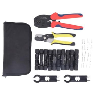 Imagem de YWBL-WH Kit de Ferramentas de Crimpagem Solar Crimper de Painel PV Ratchet Ratchet para Instalação de Cabô do Painel Solar Metal Plástico