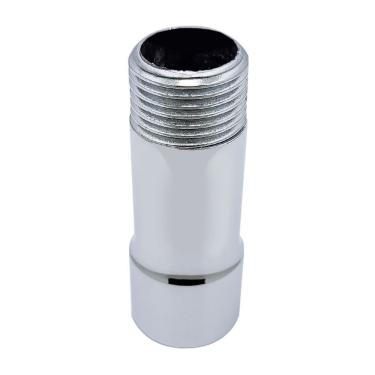 Imagem de Extensor Aumento Prolongador Médio 6cm Cromado Para Torneira E Chuveiro Rosca 1/2"