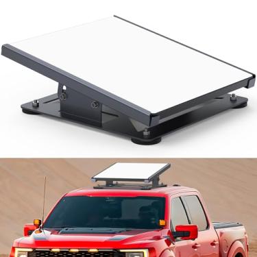 Imagem de Starlink Mini suporte de teto de carro, mini suporte magnético Starlink para teto de carro, trailer, caminhão, van, barco, kit de montagem magnética ajustável, mini acessórios Starlink, metal de grau