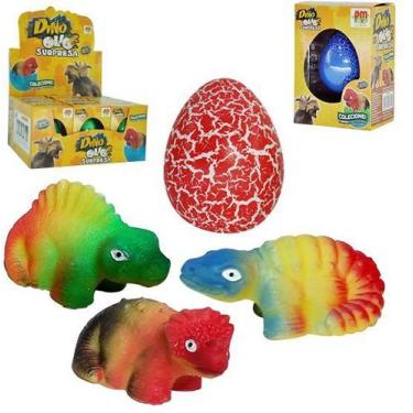 Imagem de Dinossauro Ovo Surpresa Cresce Na Água Sortidos Colors 6cm - Colecioná