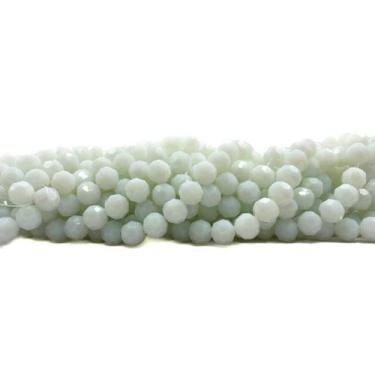 Imagem de Fio de Cristal Facetado 10mm - 50 pçs - Ideal p/ Guias de Umbanda Cand