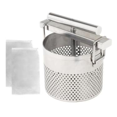 Imagem de Bothyi Espremedor de recheio de vegetais, espremedor de bolinhos, de limão manual de cozinha, fácil de limpar, para frutas comerciais domésticas