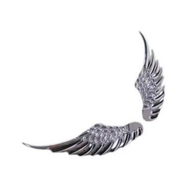 Imagem de Adesivo 3D De Asas De Anjo Para Carro, Emblema De Liga De Zinco Metáli