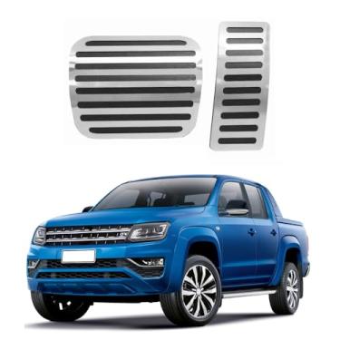 Imagem de Pedaleira lisa em Aço Inox Volkswagen Amarok Automático