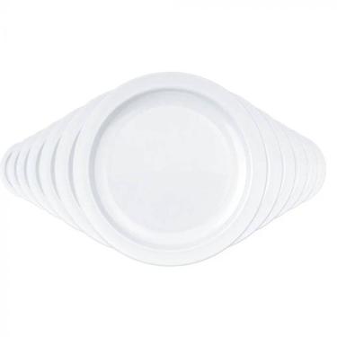 Imagem de Jogo De Pratos Para Sobremesa Nadir Opaline Gourmet 12 Peças