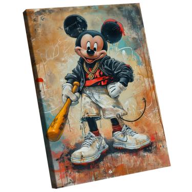 Imagem de Quadro Decorativo Mickey Mouse Rebelde