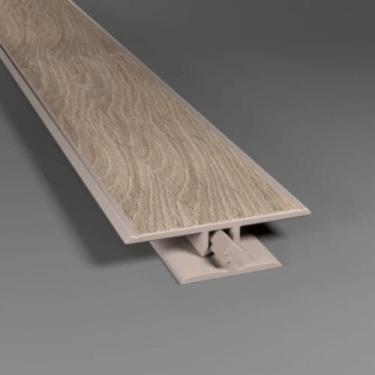 Imagem de Perfil T Tecno 08 Eucafloor Barra 1,80m - Cor 08 Único, Amadeirado Beg