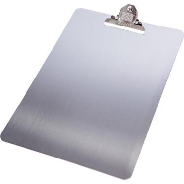 Imagem de Prancheta Aluminio Oficio C/PRENDEDOR de Metal - ZTE