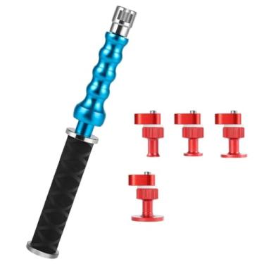 Imagem de WHDZ Kit de reparo de amassado sem pintura Martelo deslizante com 4 peças ferramenta de remoção de amassados de alumínio bloqueável