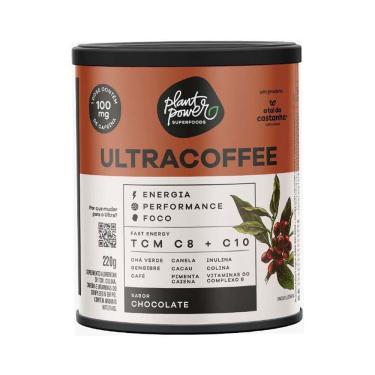 Imagem de Suplemento Alimentar Plant Power Ultracoffe Chocolate 220g