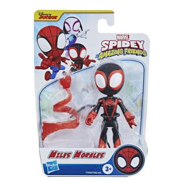 Imagem de Boneco Marvel Spidey And His Amazing Friends 10cm Miles Morales F1462/f1936 - Hasbro