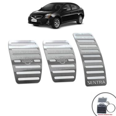 Imagem de Pedaleira Manual  Nissan Sentra 2008/2013 Prata