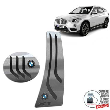 Imagem de Pedaleira Automático Em Inox Bmw X1 2016 A 2020 Preto