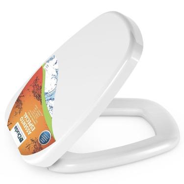 Imagem de Assento Almofadado Monte Carlo Branco Tampa Vaso Deca Branco