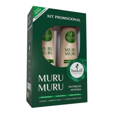 Imagem de Shampoo e Condicionador Haskell Muru Muru Nutrição Intensa 500ml cada