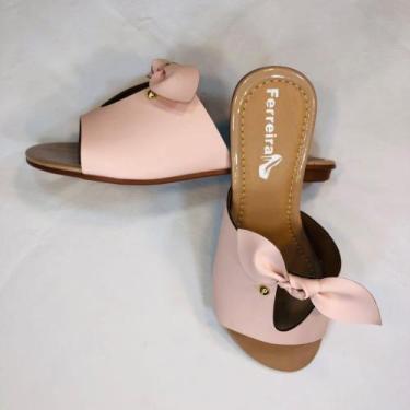 Imagem de Rasteira Ferreira Vizano - Ferreira Imperio Calçados, Rosa, 38