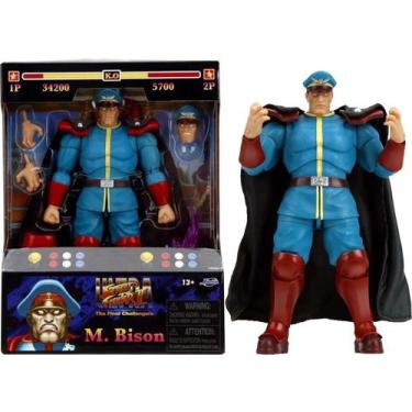 Imagem de Figura articulada Street Fighter 2 M.Bison Player 2 Jada