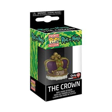Imagem de Funko Pocket Pop! Keychain: Rick and Morty - The Crown Exclusive Vinyl Figure