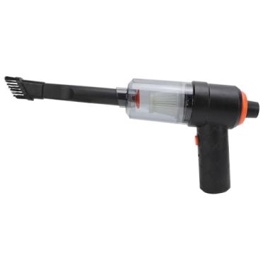 Imagem de Domary Mini Aspirador de Carro 6000pa Forte Sucção Tipo C Limpador Portátil Sem Fio Com Função Dupla, Espanador de Ar Portátil para Casa de Carro