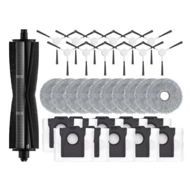 Imagem de Accessories Compatible With Dreame Master One/Master Pro Roller Side Brush Hepa Filter Mop Cloths Rag Dust Bag Robot Vacuums Spare Part(33PCS)