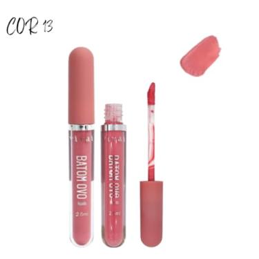 Imagem de Batom LÍquido Matte Ovo Alta Fixação Pigmentação Vivai 2,5ml (Cor13)