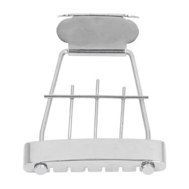 Imagem de RiToEasysports Ponte de Guitarra Resistente de 6 Cordas, Construção de Metal de Longa Duração para Músicos de Baixo de Jazz