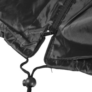 Imagem de Asixxsix Capa de Aquecedor de Pátio Com Tocha de Pirâmide à Prova D'água Com Zíper, Tecido Oxford 210D para Jardim Resistente Ao v ento, Protetor de Capa de Aquecedor Quadrado para Casa