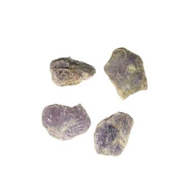 Imagem de Cristal Leopidolita Bruta Natural para Equilíbrio Emocional - no-brand