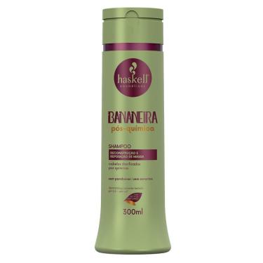Imagem de Shampoo Bananeira Pós Química Cabelos Danificados Haskell 300ml