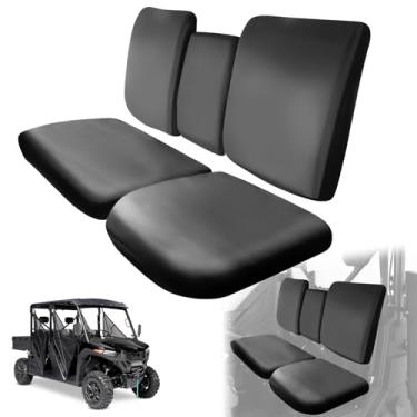 Imagem de Kistrba Capa de assento de couro de substituição para Uforce 1000 XL 2019-2024 e Uforce 1000 XL 2022-2024, espessura impermeável