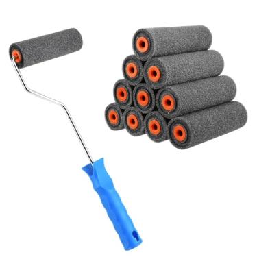 Imagem de Kit de rolo de pintura de espuma de 10 cm