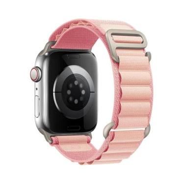 Imagem de Pulseiras De Relógio De Nylon Para Apple Watch Série 10 9 8 7 6 SE Ult