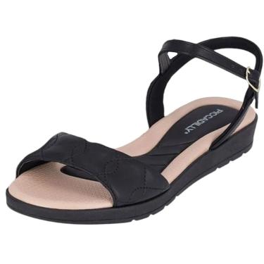 Imagem de Sandália Rasteira Feminina Casual Conforto Piccadilly