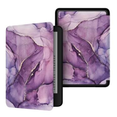 Imagem de Akacy Capa com padrão pintado de 6,8 polegadas para Kindle paperwhite (versão 2021) Capa leve com despertar/hibernar automático (16)