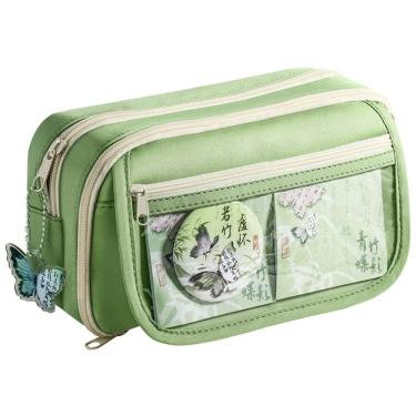 Imagem de Estojo de lápis elegante em estilo chinês de grande capacidade para lavagem de tinta