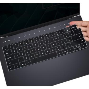 Imagem de Capa de teclado para laptop 2025 Dell 14 Premium DA14250 36.8 cm, Dell XPS 14 9440 9450 36.8 cm, Dell XPS 16 9640 41.4 cm (não serve para XPS 13 9320 9345 9350), preta