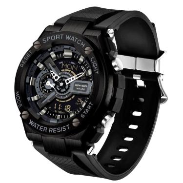 Imagem de Relógio Masculino Digital  Luminoso Impermeável Multifuncional Esportivo