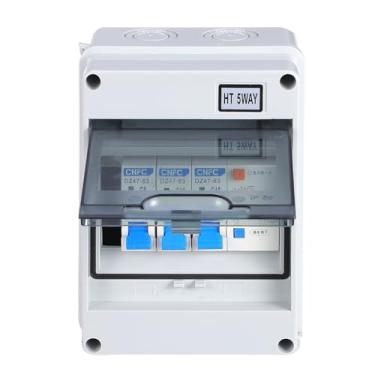 Imagem de Miniature Residual Circuit Breaker with Flame-Retardant Housing Fast Trip Protection Modular Din Rail Installation for Industrial and Residential Load Circuits