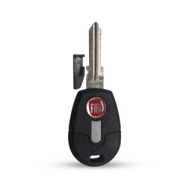Imagem de Carcaça Chave Gaveta Fiat C/ lamina yale - Ideal Imports, PRETA