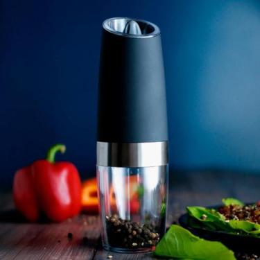 Imagem de Moedor Elétrico Temperos Portátil Café Sal Pimenta E Grãos - Bellator