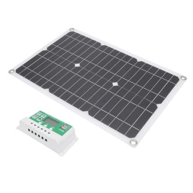 Imagem de SUNGOOYUE Painel de Carregamento Solar 20W Carregador USB Portátil Resistente à água de Silício Monocristalino para Camping
