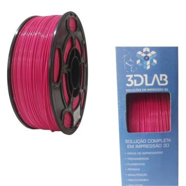 Imagem de Filamento Abs Premium Pink 1kg 1.75mm - 3dlab - 3D LAB