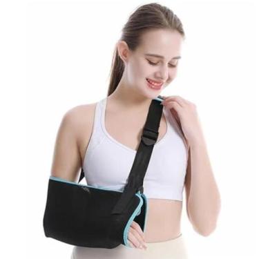 Imagem de Tipoia Bilateral Suporte de Braço Ombro Clavicula Ajustável - TATUDEBO