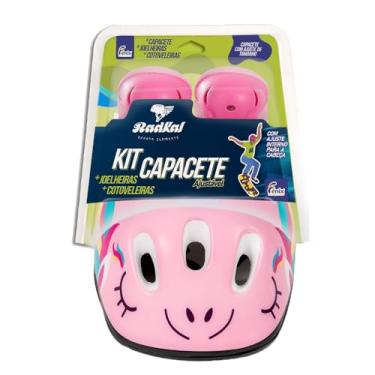 Imagem de Kit Capacete Ajustável Unicórnio