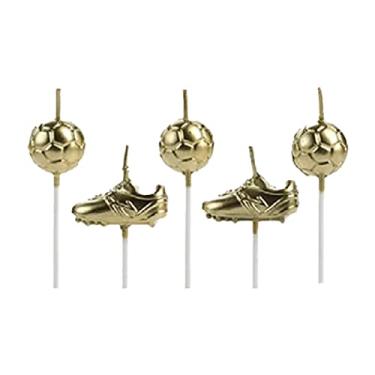 Imagem de VELA FUTEBOL DOURADA