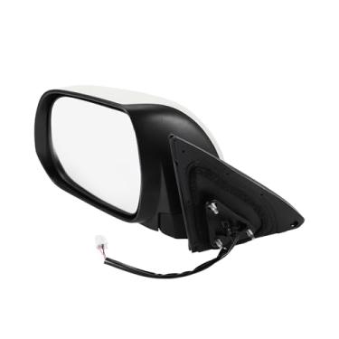 Imagem de Motoforti Espelho retrovisor lateral esquerdo para Toyota Highlander 2008-2013 Nº 879400E071/8794048303/8794048301 Vidro espelhado aquecido branco